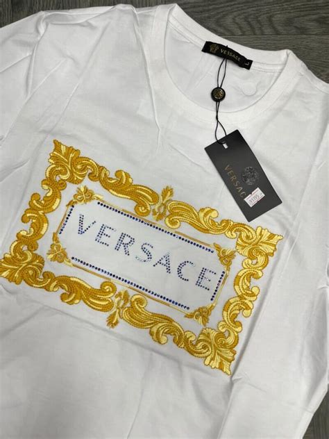 camiseta versace original|camisa de versace para hombre.